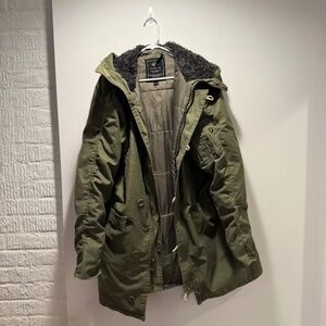 Alpha Industries Green Parka Large
